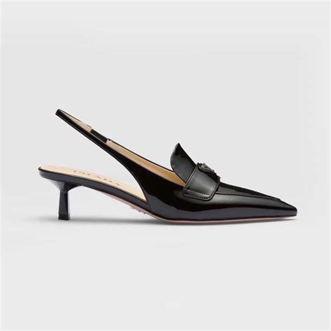 prada slingbacks black|Prada slingback shoes nordstrom.